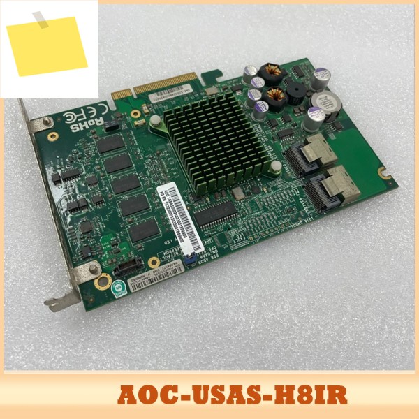 어레이 카드 AOC-USAS-H8IR REV 1.01 제품 이미지