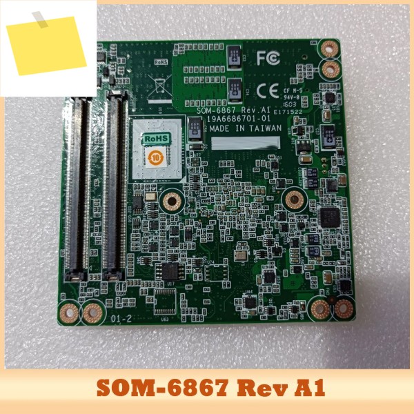 어드밴텍 산업용 마더보드용 SOM-6867RC-T01A1E Rev A1 제품 이미지