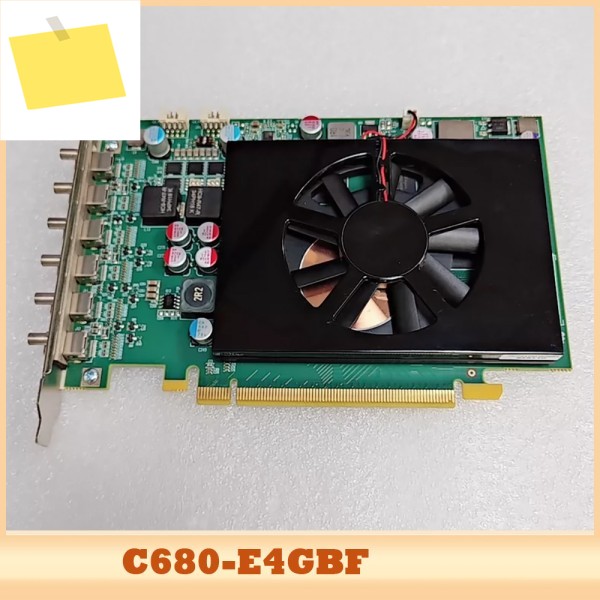 C680-E4GBF 멀티스크린 그래픽 카드 F7472-00 REV.A 제품 이미지