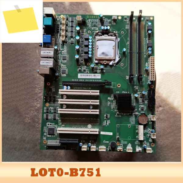 LOT0-B751 산업용 제어 마더보드 LGA1155 2-3세대 i3i5i7 CPU 지원 Rev: 1.20 제품 이미지