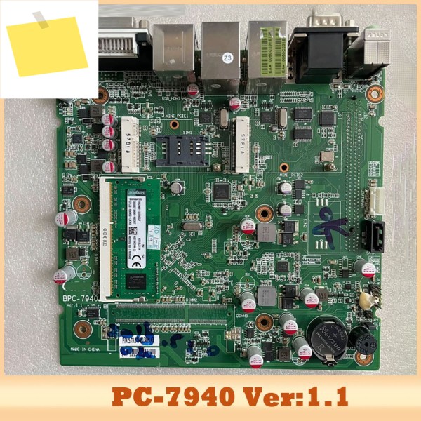 듀얼 네트워크 포트가 있는 산업용 제어 마더보드용 BPC-7940 Ver:1.1 제품 이미지
