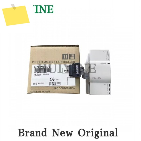 Mitsubishi FX2N-16EX-ESUL 확장 PLC 모듈용 새 원본 제품 이미지