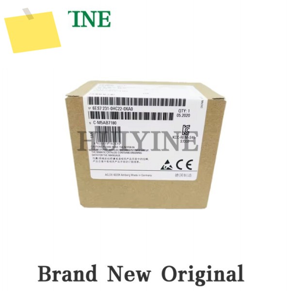 Siemens SIMATIC S7-200 6ES7231-0HC22-0XA0 6ES7 아날로그 입력 PLC 모듈의 새 원본 제품 이미지