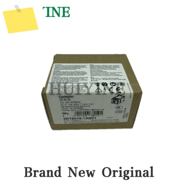 원래 Siemens 3RT6015-1AN21 1AF01 AC24V 110V 220V 제품 이미지