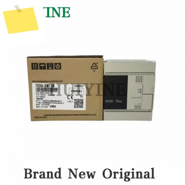 Mitsubishi FX3SA-20MR-CM 프로그래밍 가능 컨트롤러 PLC 모듈의 새 원본 제품 이미지