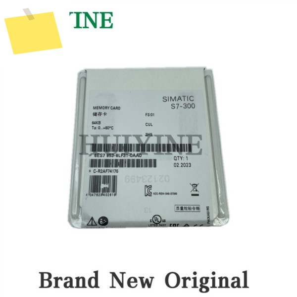 Siemens 6ES7953-8LF31-0AA0 SIMATIC S7 소형 메모리 카드용 새 원본 제품 이미지