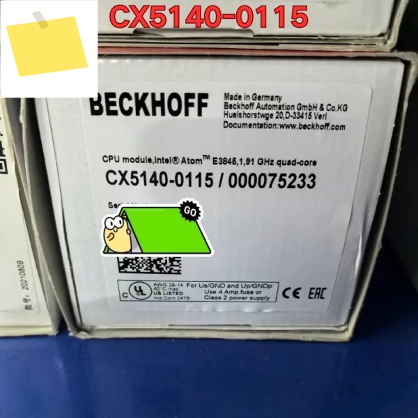 신품 PLC 모듈 CX5140-0115 2025년 7월 제품 이미지