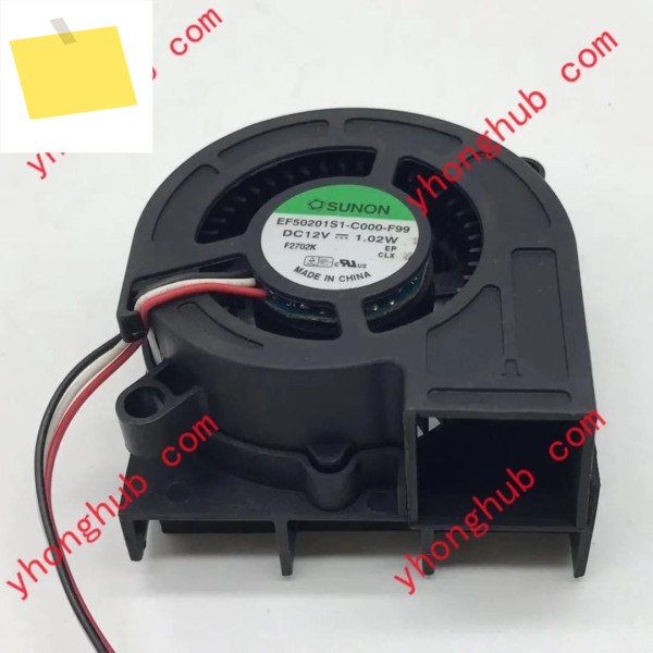 SUNON EF50201S1-C000-F99 DC 12V 1.02W 50x50x20mm 서버 냉각팬 제품 이미지