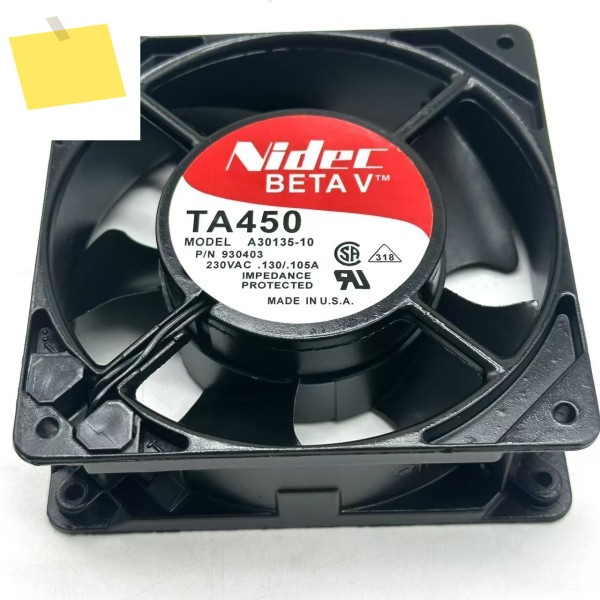 Nidec A30135-10 TA450 AC 230V 28W 120x120x38mm 서버 냉각팬 제품 이미지