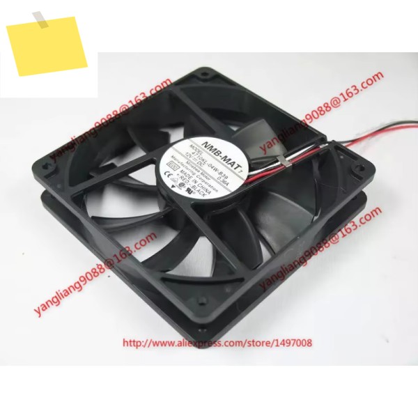 NMB-MAT 4710KL-04W-B39 E00 DC 12V 0.36A 120X120X25mm 서버 냉각팬 제품 이미지