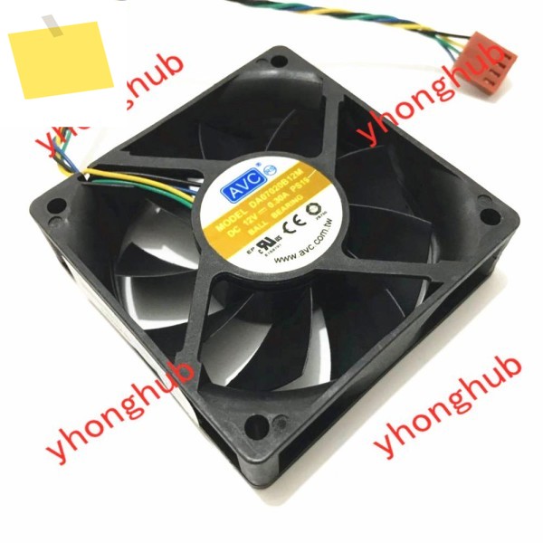 AVC DA07020B12M PS19 DC 12V 0.30A 70x70x20mm 4 선 서버 냉각 팬 제품 이미지