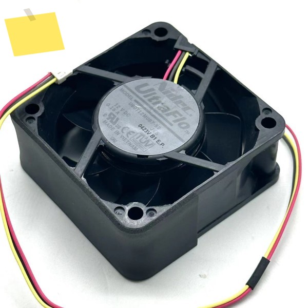 Nidec U60T12MUB7-52 J65 DC 12V 0.16A 60x60x25mm 서버 냉각팬 제품 이미지
