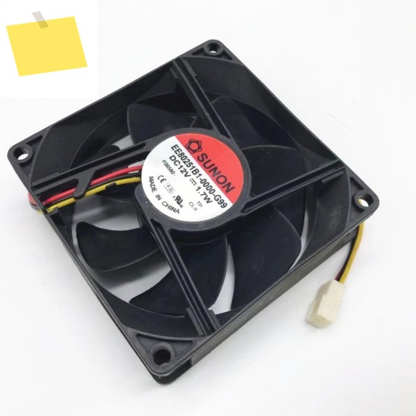 SUNON EE80251B1-0000-G99 DC 12V 1.7W 80x80x25mm 서버 냉각 팬 제품 이미지
