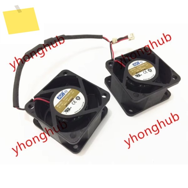 AVC DV05028B12U 이중 팬 DC 12V 1.65A 2선 40X40X20mm 서버 냉각 제품 이미지