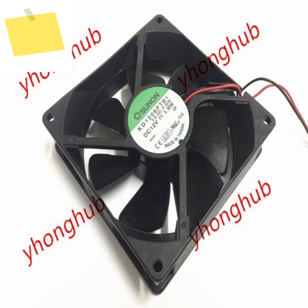 SUNON KD1209PTB1 DC 12V 1.9W 2선 90X90X25mm 서버 냉각 팬 제품 이미지