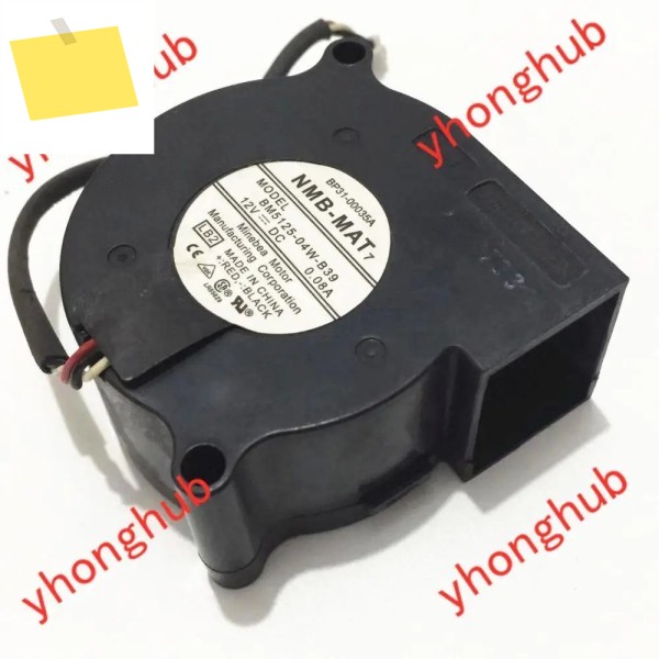 NMB-MAT BM5125-04W-B39 LB2 DC 12V 0.08A 서버 냉각 팬 제품 이미지