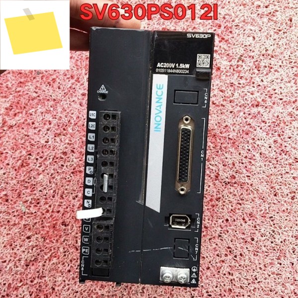 중고 SV630PS012I 서보 드라이브, 작동 상태 양호. 2025년 7월 제공. 제품 이미지
