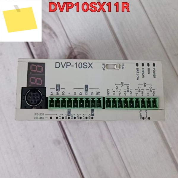 중고 PLC 모듈 DVP10SX11R 기능 테스트는 정상입니다. 2025년 11월 최신 제품 이미지