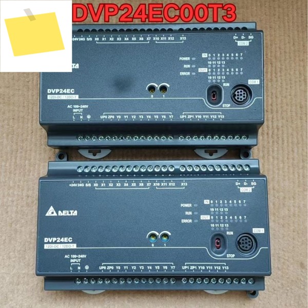 중고 PLC 모듈 DVP24EC00T3 기능 테스트는 정상입니다. 제품 이미지
