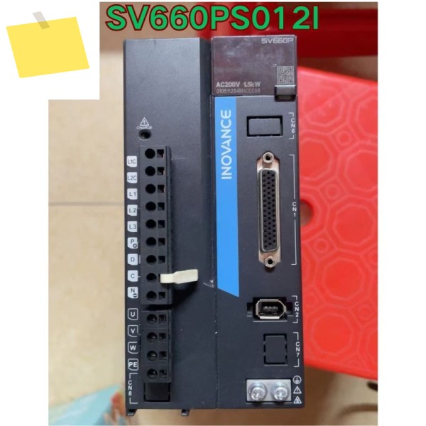 중고 SV660PS012I 서보 드라이브, 작동 상태 양호, 2025년 8월 제품 이미지
