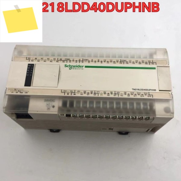 중고 PLC 모듈 TM218LDD40DUPHNB 기능 테스트는 정상입니다. 2025년 11월 최신 제품 이미지