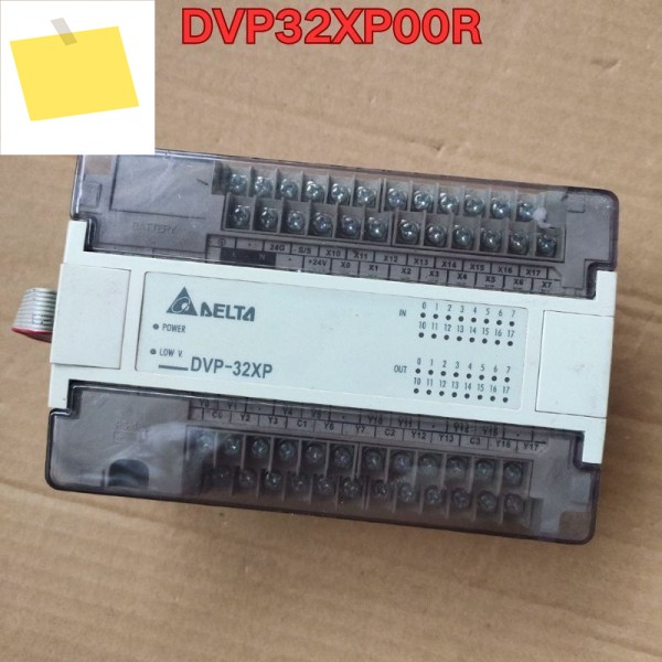 중고 PLC 모듈 DVP32XP00R 기능 테스트는 정상입니다. 2025년 8월 최신 제품 이미지