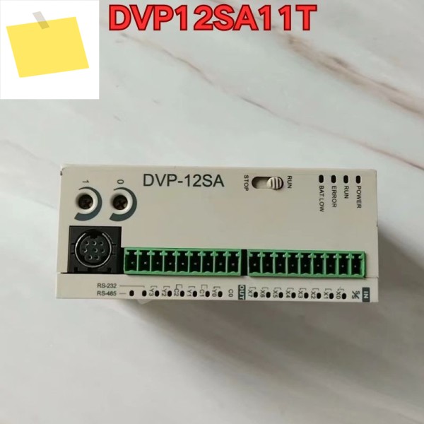 2025.11 중고 PLC 모듈 DVP12SA11T 기능 테스트는 정상입니다 제품 이미지