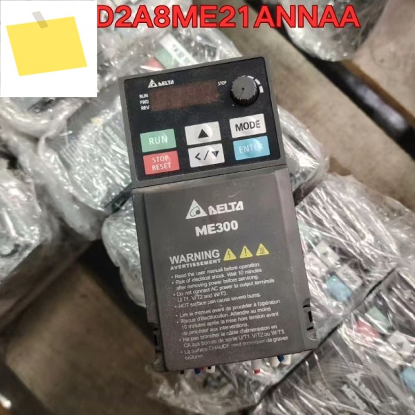 중고 인버터 VFD2A8ME21ANNAA 기능 테스트는 정상입니다. 원본 정통 제품 이미지