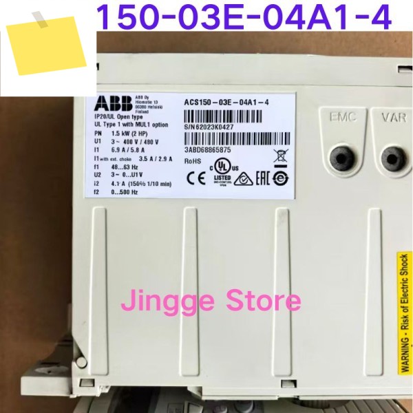 중고 테스트 OK ACS150-03E-04A1-4 가변 주파수 드라이브 1.5kw380v 제품 이미지