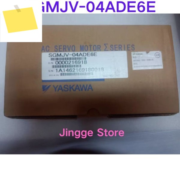 브레이크 서보 모터가 장착된 신품 SGMJV-04ADE6E 제품 이미지