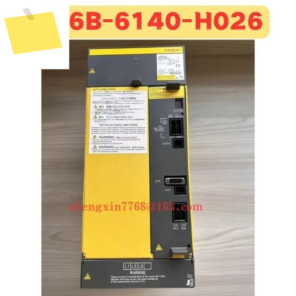 중고 드라이브 A06B-6140-H026 A06B 6140 H026 정상 기능 테스트 완료 OK 제품 이미지