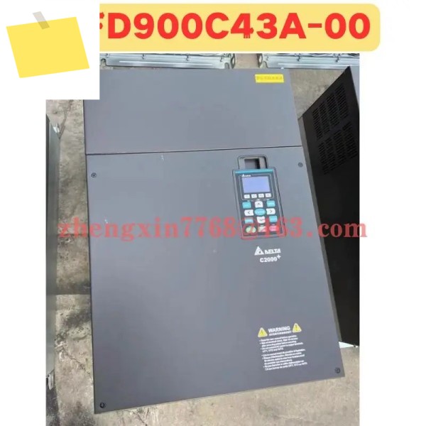 사용된 주파수 변환기 VFD900C43A-00 00 정상 기능 테스트 완료 제품 이미지