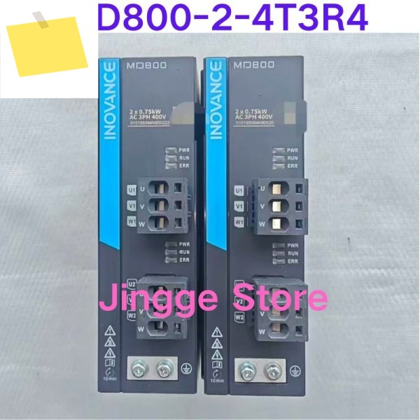 중고 테스트 Ok 멀티 기계 드라이브 주파수 변환기, MD800-2-4T3R4,2x0.75kW,400V 제품 이미지
