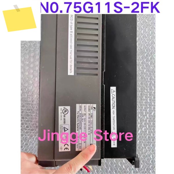 중고 테스트 완료 주파수 변환기 FRN0.75G11S-2FK, 0.75kW, 220V 제품 이미지
