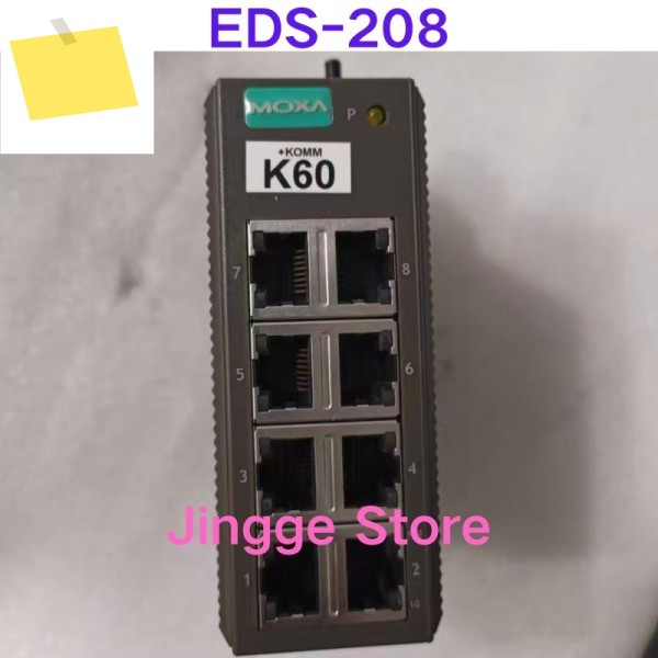 중고 테스트 Ok EDS-208 8포트 산업용 이더넷 스위치 제품 이미지