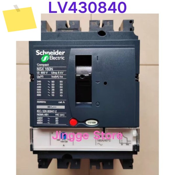 중고 테스트 Ok NSX160N 배선용 차단기, LV 430840 제품 이미지