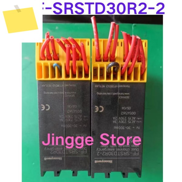 중고 테스트 Ok FF-SRSTD30R2-2 듀얼 채널 비상 정지 제어 모듈 제품 이미지