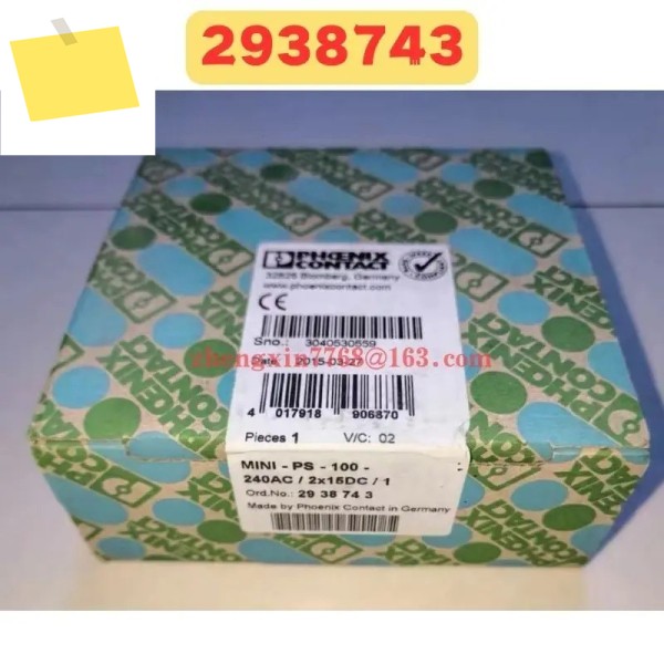 2938743 MINI-PS-100-240AC215DC1 스위칭 전원 공급 장치 테스트 완료 제품 이미지