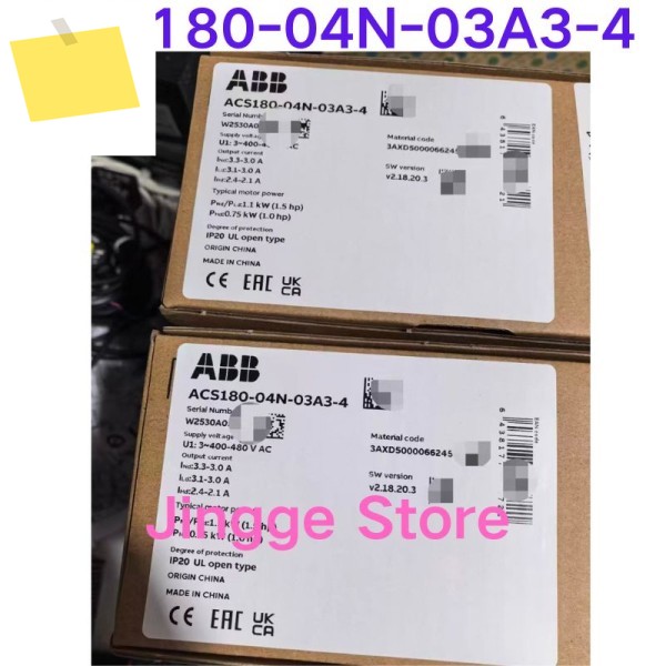신품 인버터 ACS180-04N-03A3-4 삼상 380V 제품 이미지