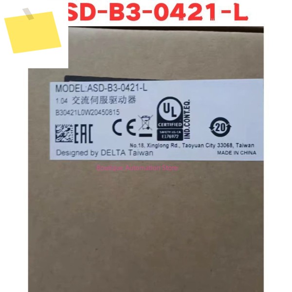 신품 원본 ASD-B3-0421-L ASD B3 0421 L 서보 드라이브 제품 이미지
