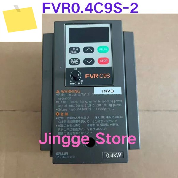 중고 테스트 완료 가변 주파수 드라이브 FVR0.4C9S-2 0.4KW 삼상 200-230V 제품 이미지