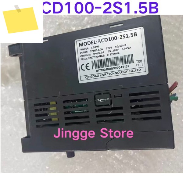 중고 테스트 OK 가변 주파수 드라이브 1.5KW220V, 모델 ACD100-2S1.5B 제품 이미지