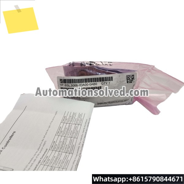 6SL3066-2DA00-0AB0 연결 시스템 새 제품 밀봉 상태 제품 이미지