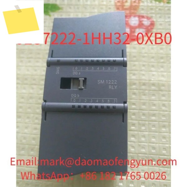 6ES7222-1HH32-0XB0 중고 테스트 완료, 양호한 상태 SIMATIC S7-1200, 디지털 출력 SM 1222, 16 DO, 릴레이 2 A 제품 이미지