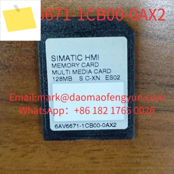 6AV6671-1CB00-0AX2 중고 테스트 완료, SIMATIC MM 메모리 카드 슬롯이 있는 기타 모든 HMI 패널용 128MB 멀티미디어 제품 이미지