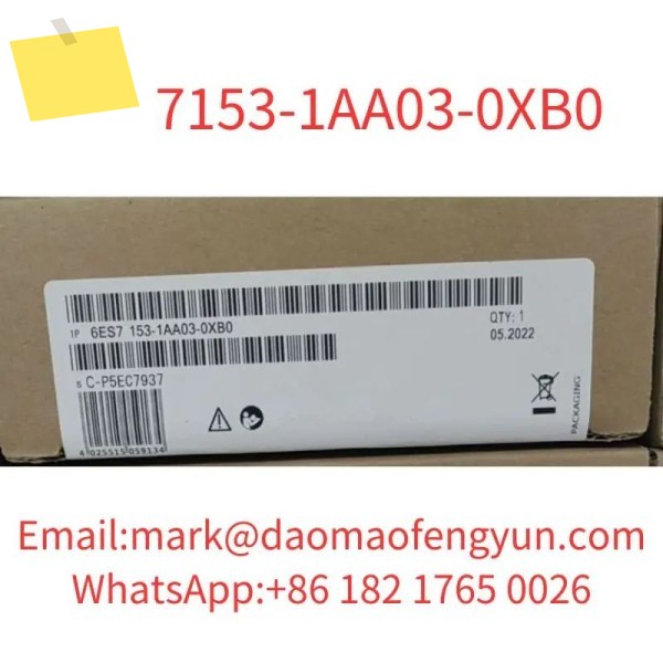 6ES7153-1AA03-0XB0 신품 SIMATIC DP, 연결 IM 153-1, ET 200M용, 최대. 8개의 S7-300 모듈 제품 이미지