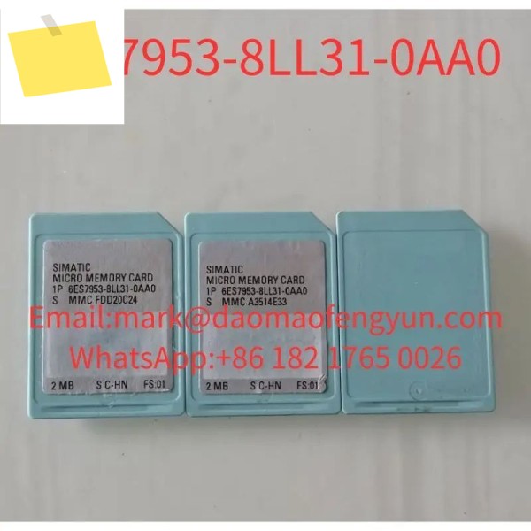6ES7953-8LL31-0AA0 SIMATIC S7 마이크로 메모리 카드 제품 이미지