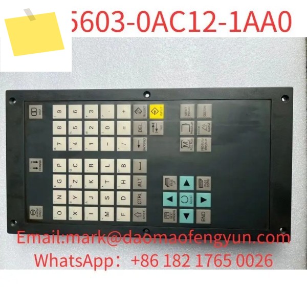 6FC5603-0AC12-1AA0 중고 테스트 완료, 양호한 상태 SINUMERIK 802D 전체 CNC 키보드 제품 이미지