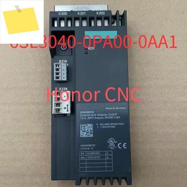 6SL3040-0PA00-0AA1 중고 테스트 완료, 양호한 상태 PM340PM240-2 전원 모듈용 CUA31 제어 장치 어댑터 제품 이미지