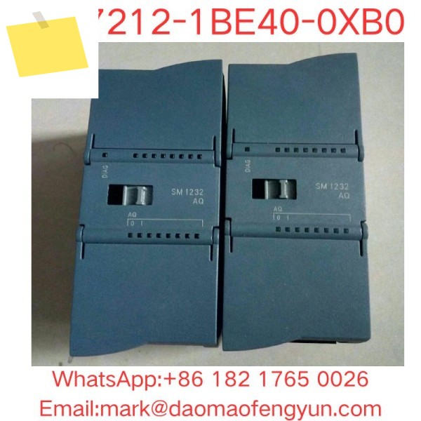 6ES7232-4HB30-0XB0 중고 테스트 완료 양호한 상태 SIMATIC S7-1200, 아날로그 출력, SM 1232, 2 AO +-10 V, 14비트 분해능, o 제품 이미지